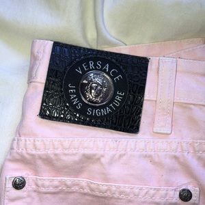 Versace Pink Jeans
